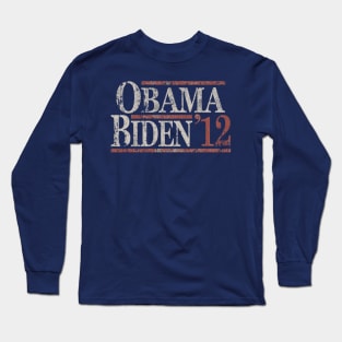 Distressed Obama Biden 12 Long Sleeve T-Shirt